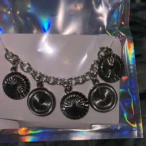 Silvertone, Trina Turk statement bracelet